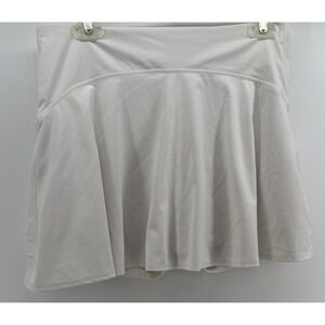 Old Navy Women's High-rise Go- Dry Power‎ Soft Skort White Size L